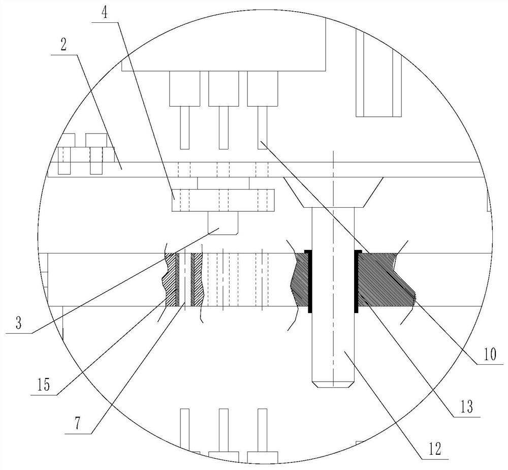 Gear drilling and chamfering integrated device