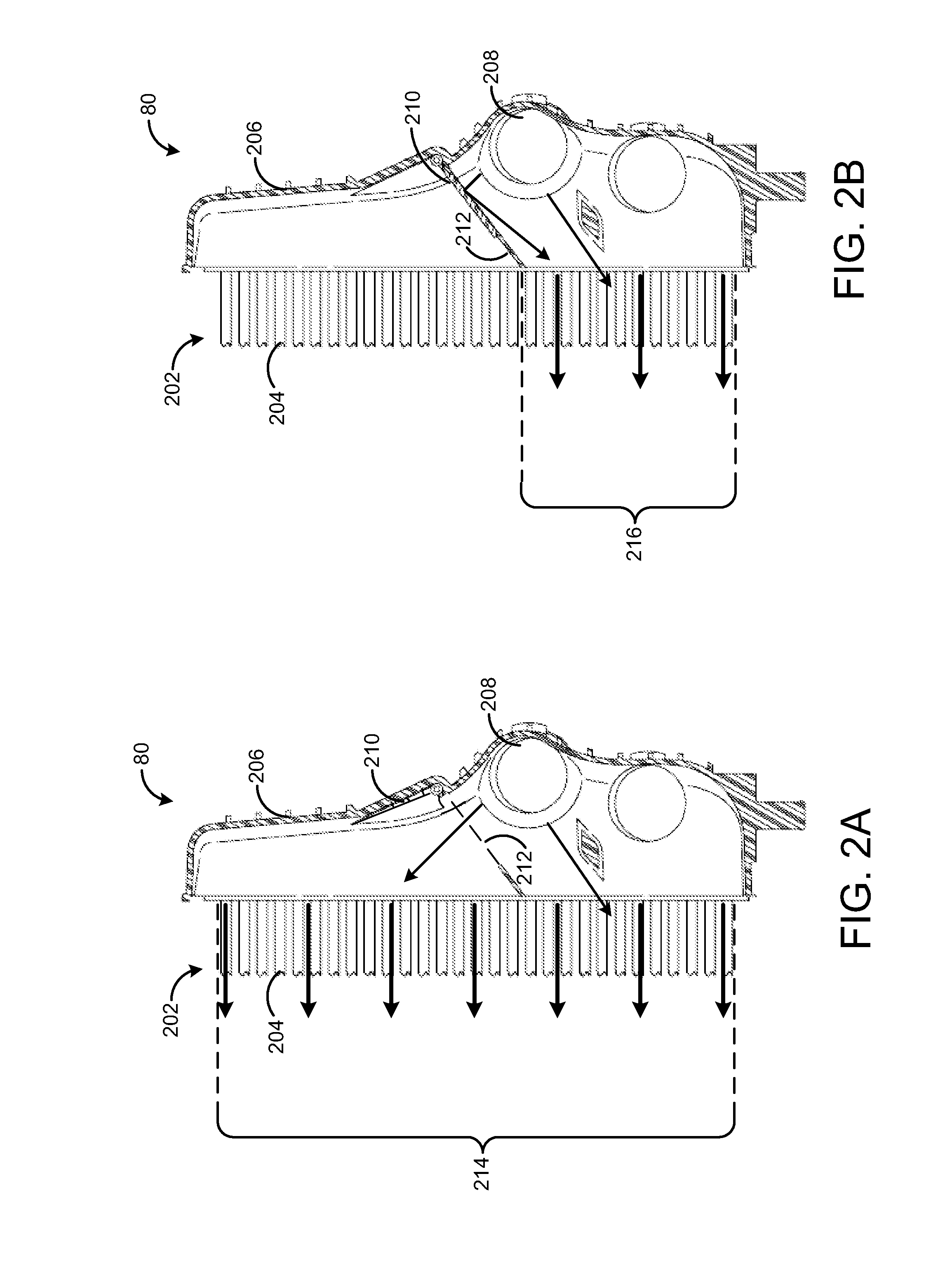 Method for controlling a variable charge air cooler