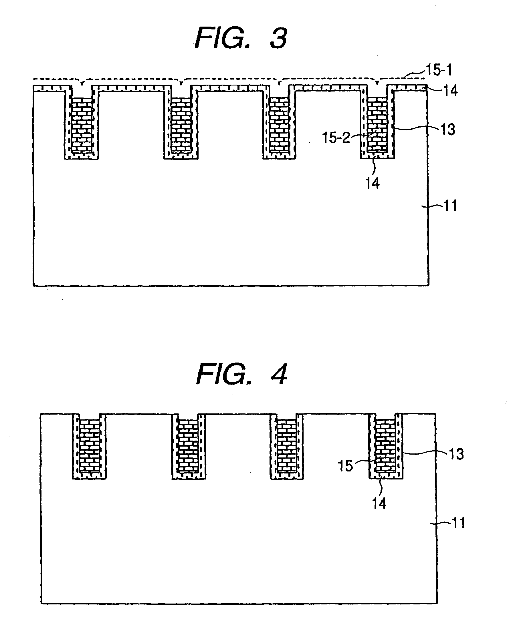 Vertical and trench type insulated gate mos semiconductor device