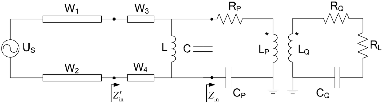 Wireless power transmission system based on transmission line