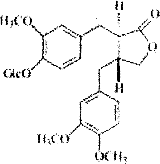 Method for preparing arctigenin from burdock