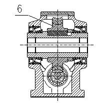 Novel helical gear-worm gear speed reducer