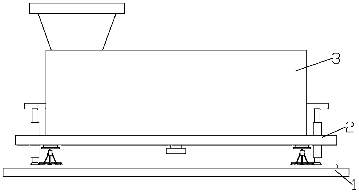 Ecological restoration device for electroplating waste land contaminated soil