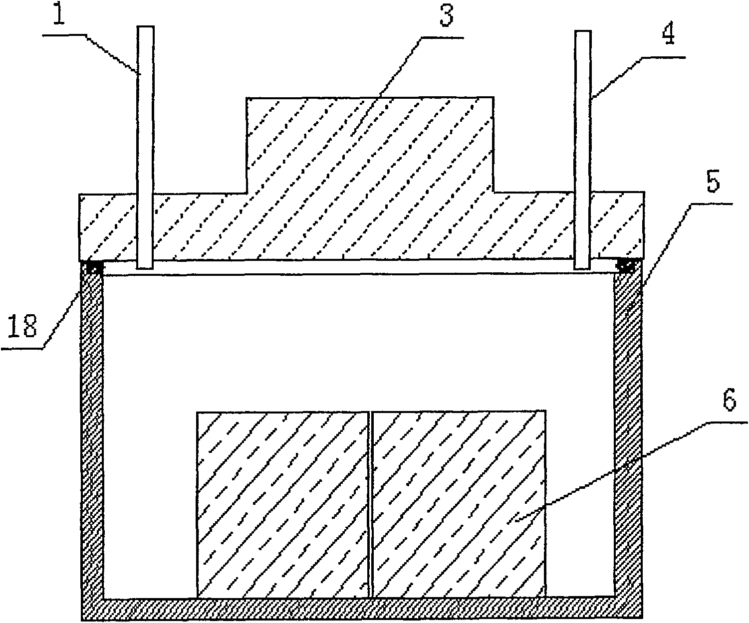 Fast desorption meter for gas content of goal seam