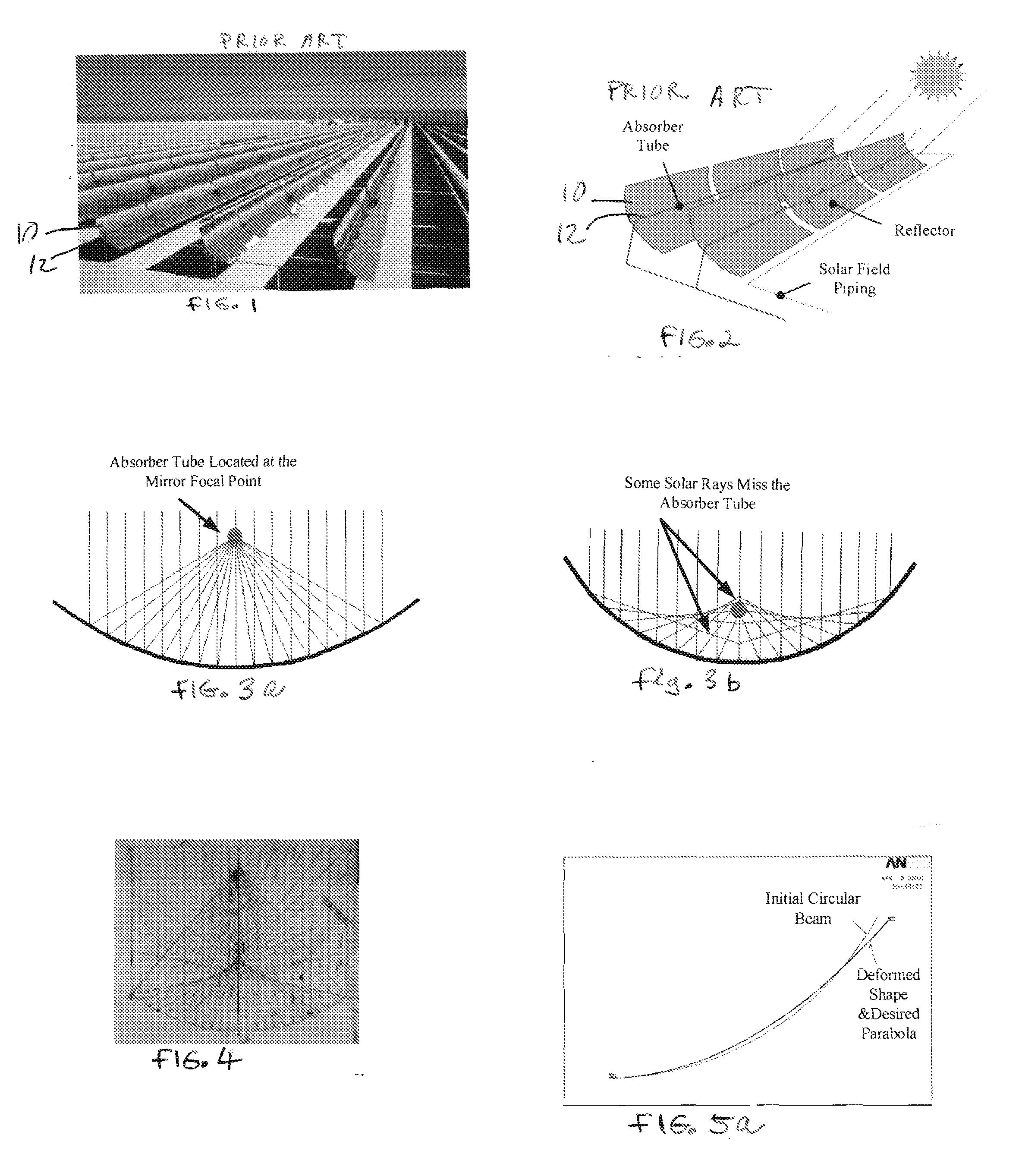 Precision parabolic mirror structures