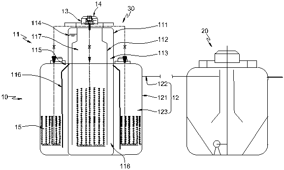 Sewage treatment device