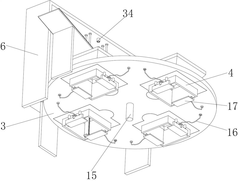 A ruler body sorting device for level ruler production