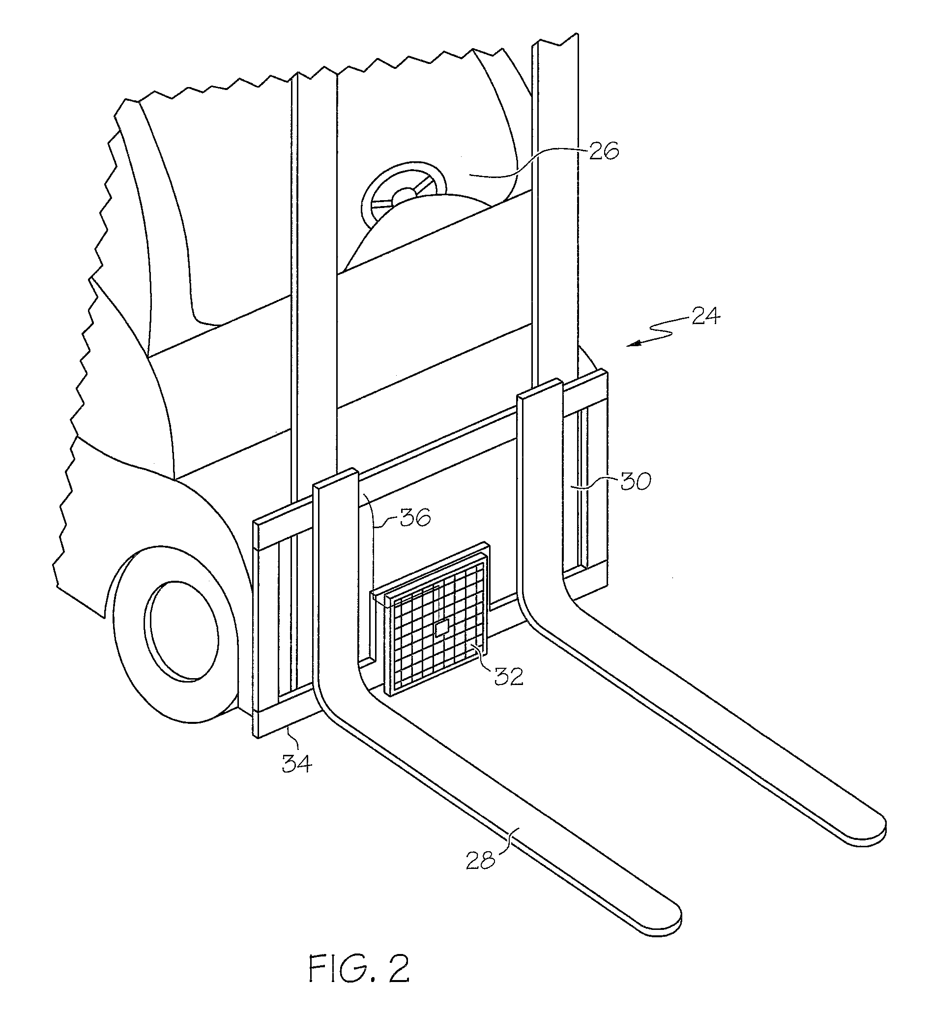 Industrial truck with at least one antenna for sending and receiving data