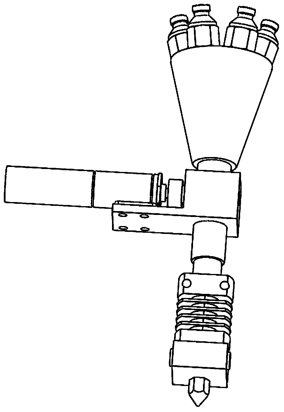 Automatic silk changing 3D printer