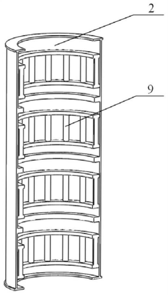 A vertical pyrolysis device for solid organic waste