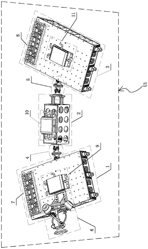 Control method of multi-segment peristaltic snake-like robot running in nuclear fusion cabin