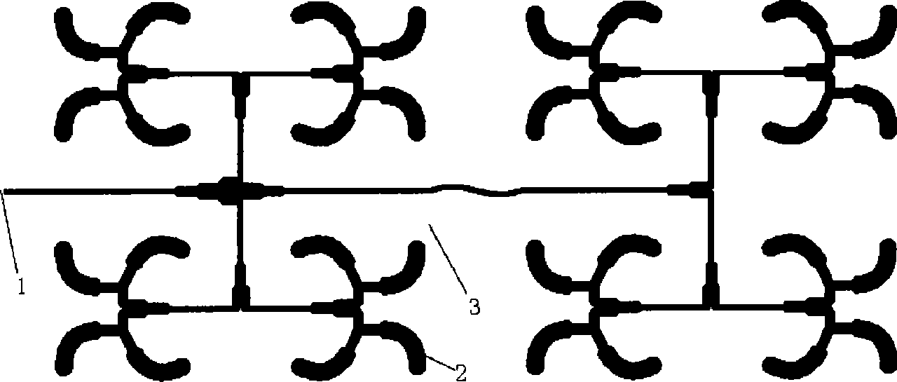 Feed network of broadband array antenna