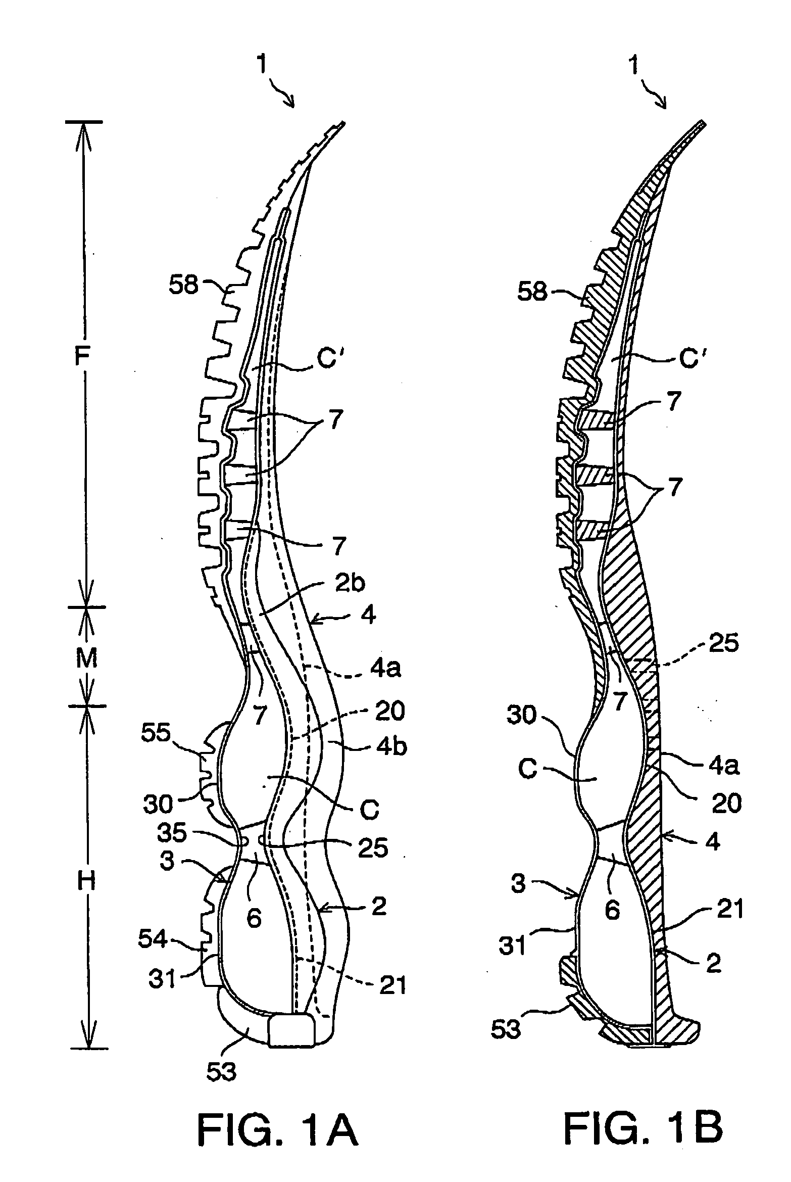 Sole structure for a shoe