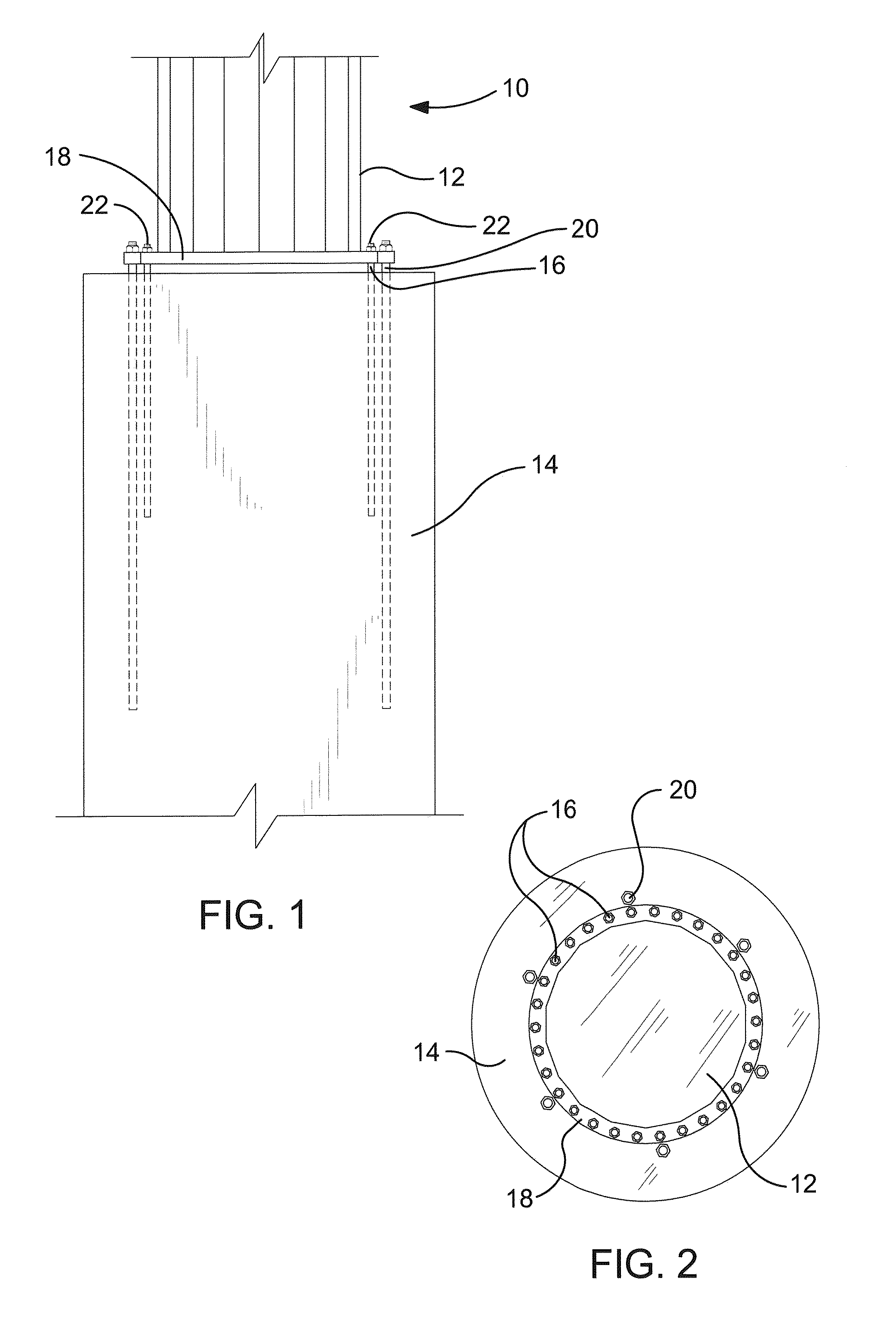 Method and apparatus for testing post-installed anchor rods