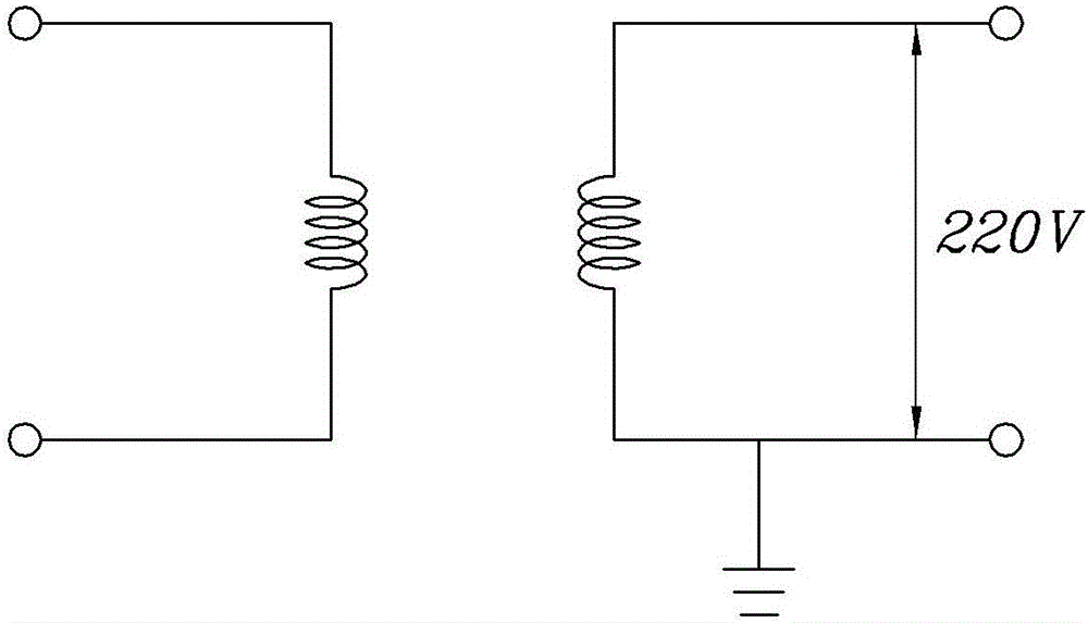 Neutral grounding transformer, method therefor, and device for preventing electric shock in case of submersion by using same