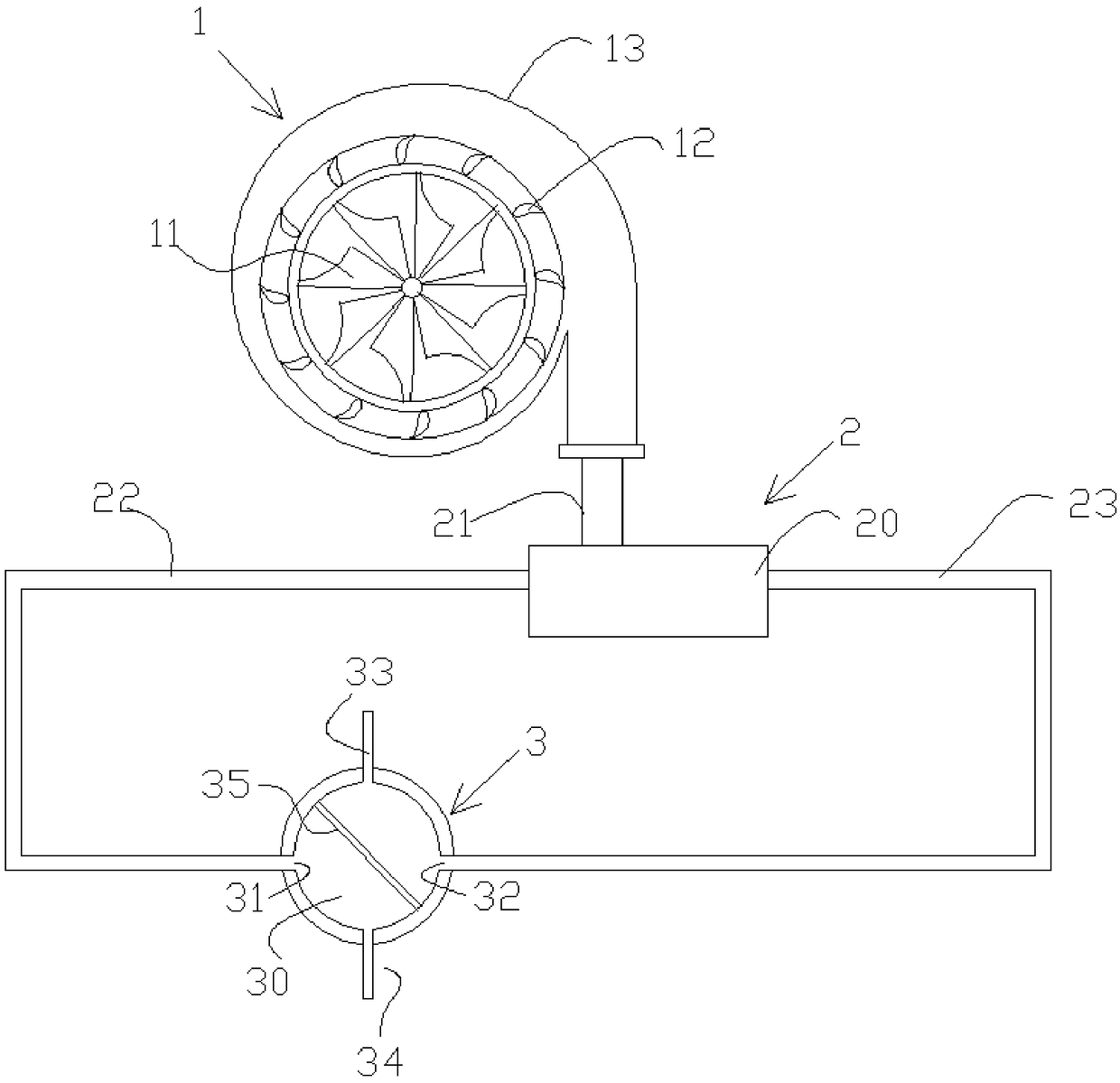 Micro cool-warm airflow generation device