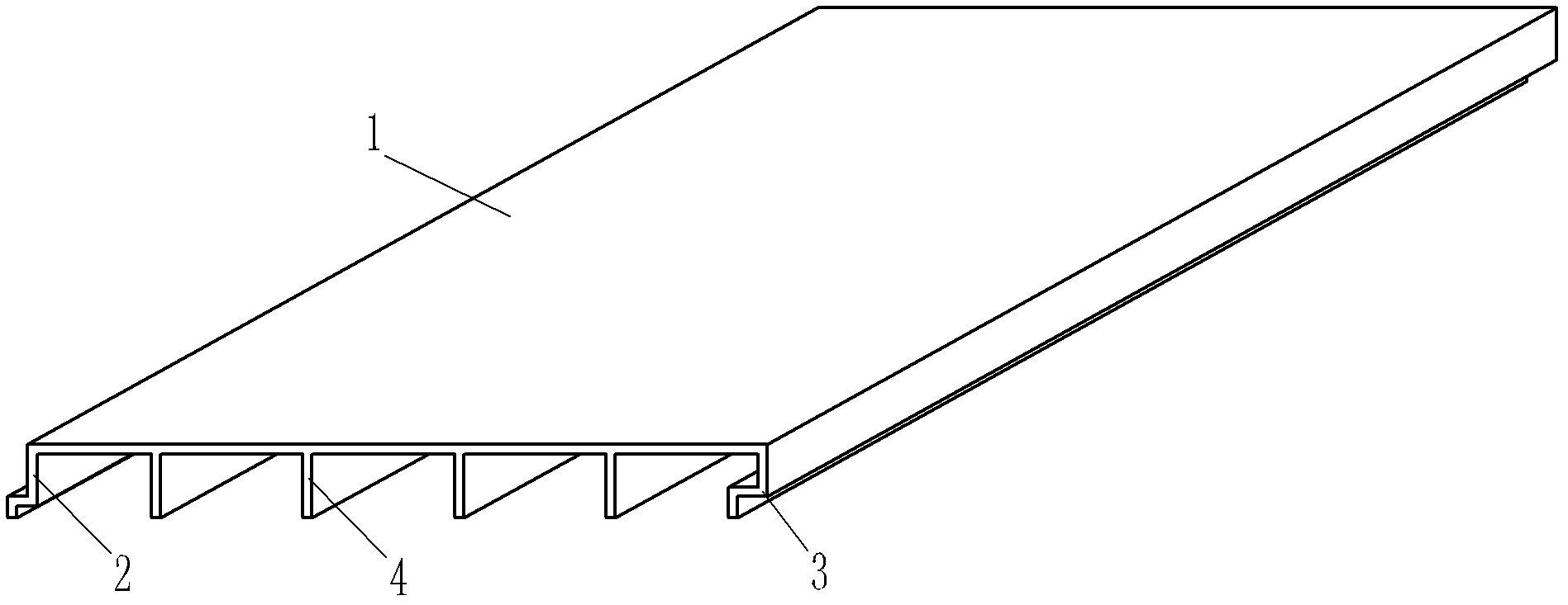 Surface formwork system for building with frame structure and application thereof