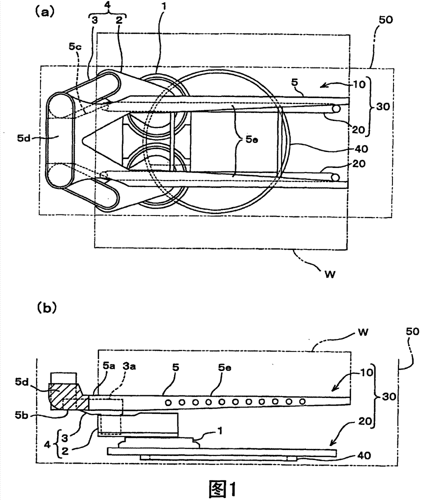 Transfer loading device