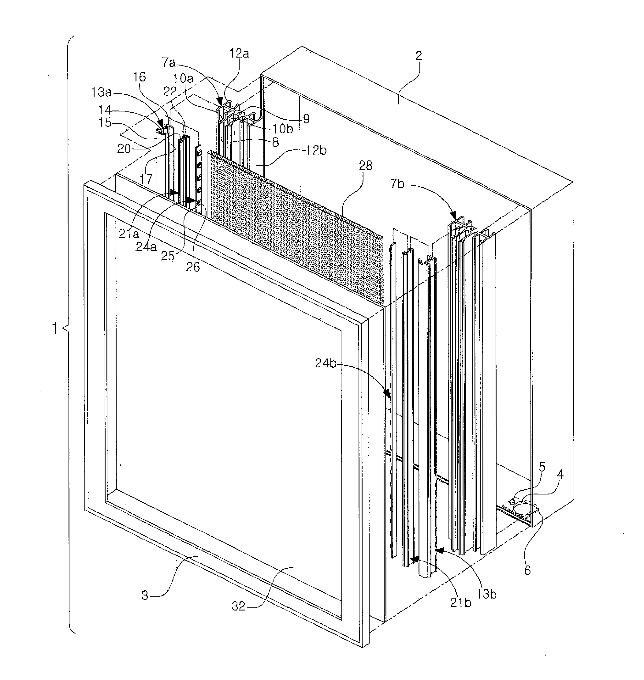 Detachable light emitting device using light emitting diode modules