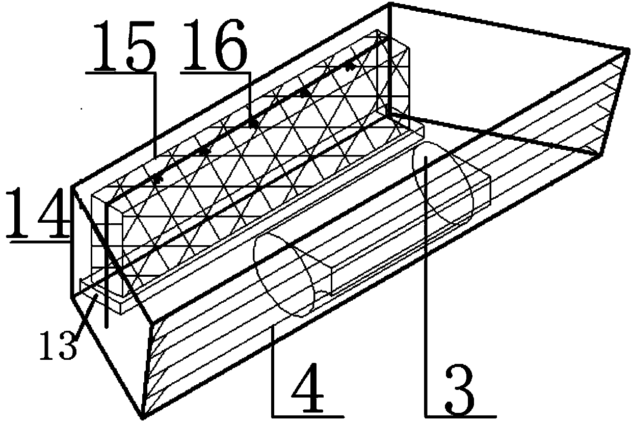 Fan and wet pad cooling device for bus station and based on solar technology