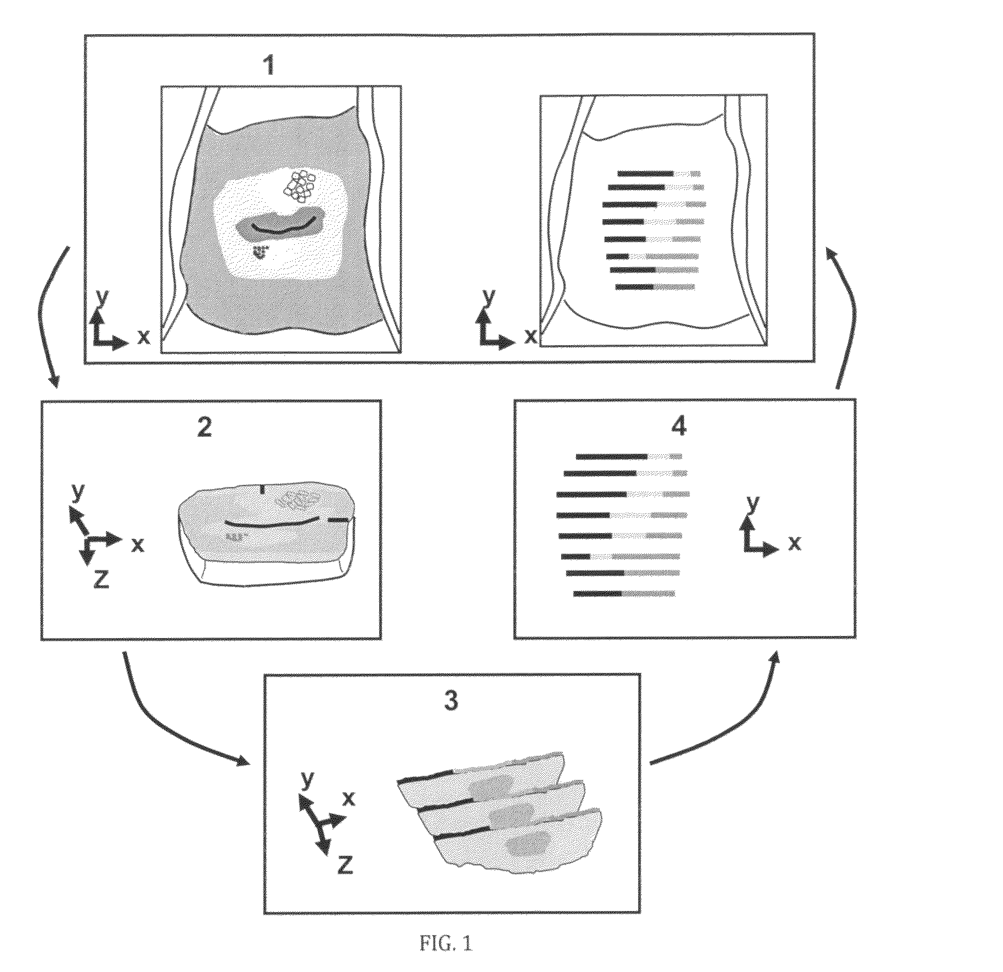 Process for preserving three dimensional orientation to allow registering histopathological diagnoses of tissue to images of that tissue