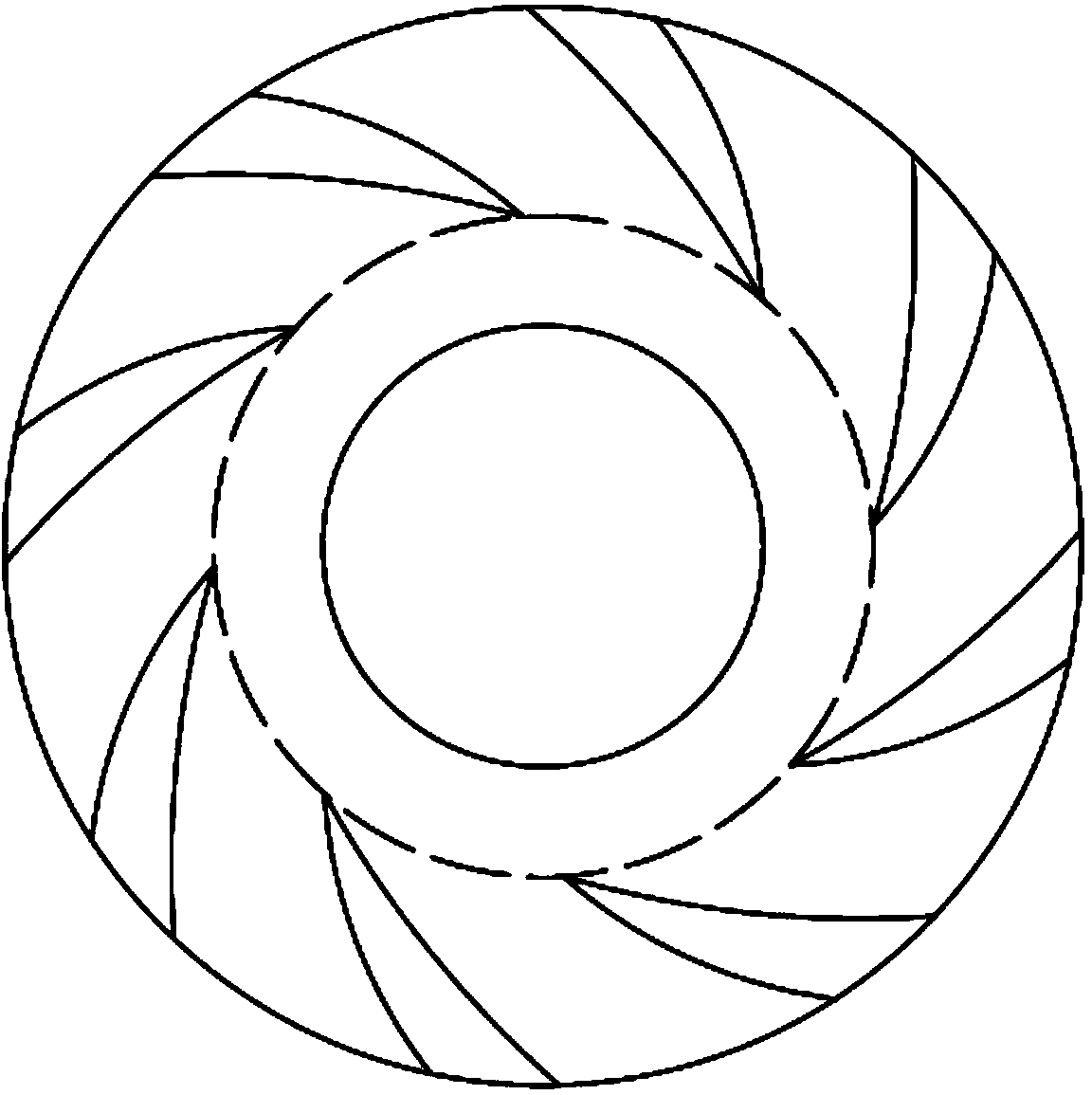 Fluid dynamic pressure type magnetic liquid seal device