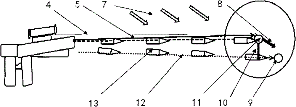 Gun intelligent aiming correction system module and its correction method