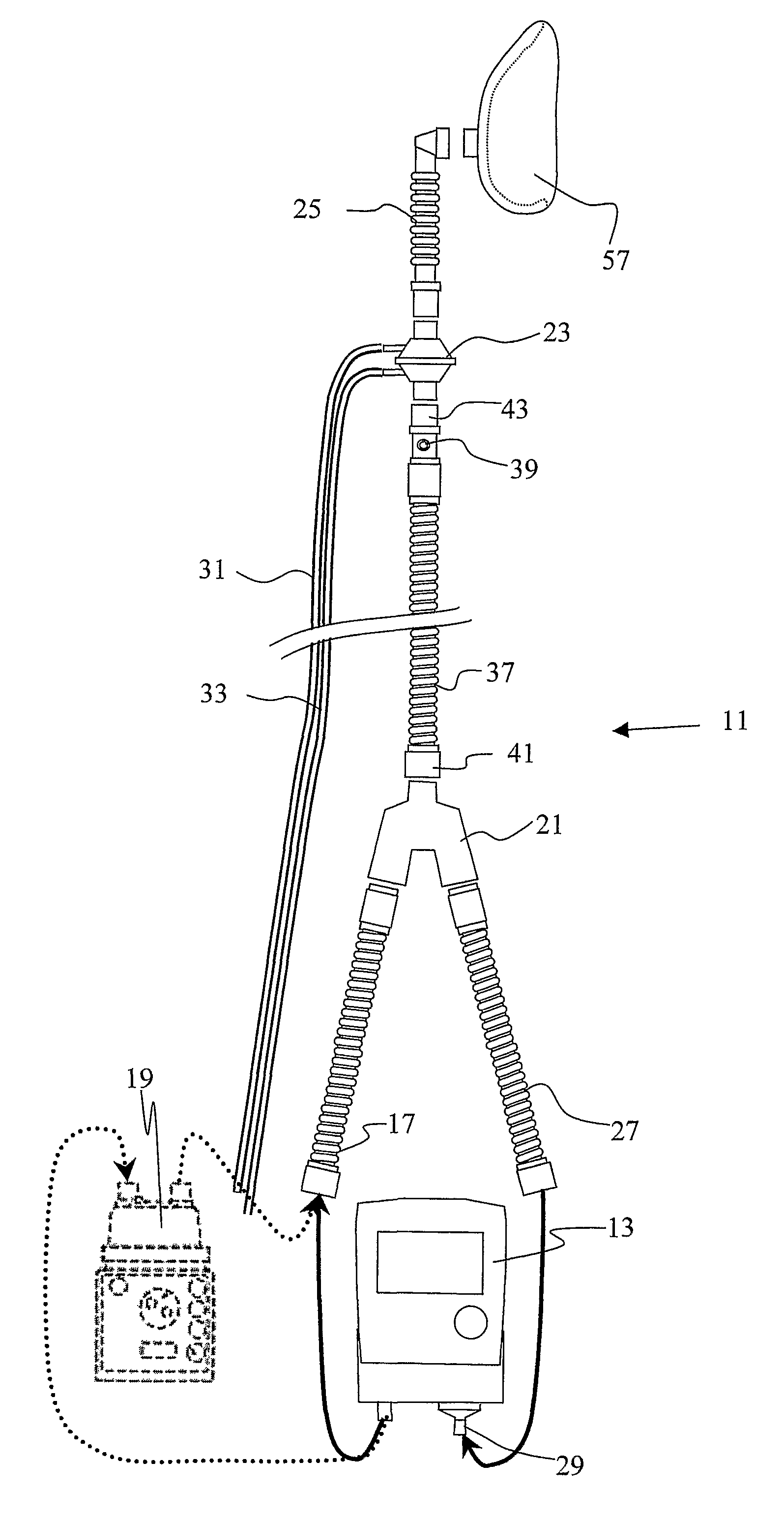 Tube system for ventilation appliances