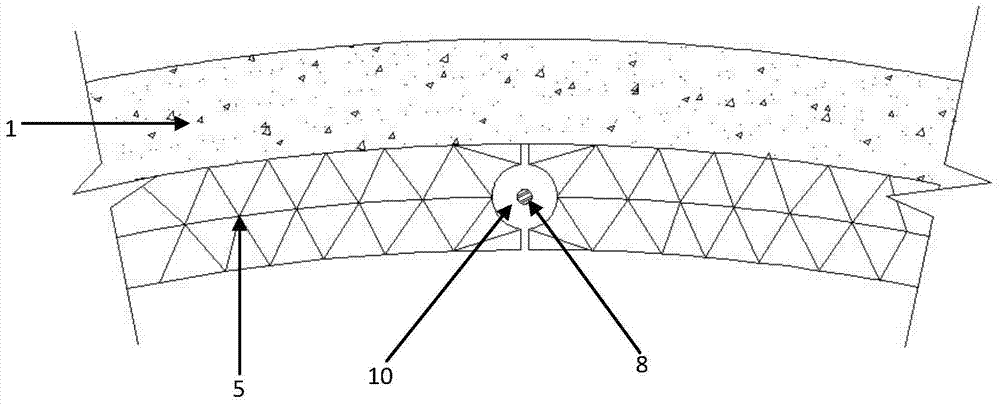 A shield tunnel segment two-way prestressed reinforcement device and construction method