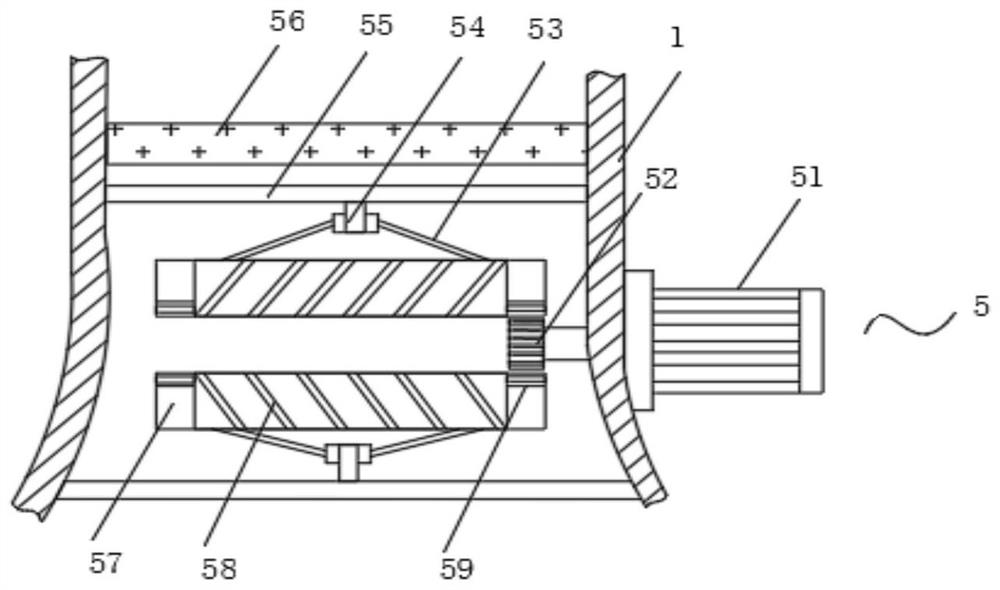 A dc axial flow water pump