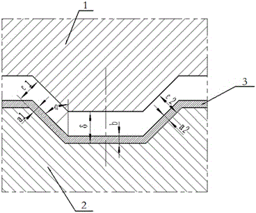 Measuring method for mold clearance of plate molding of plate type heat exchanger