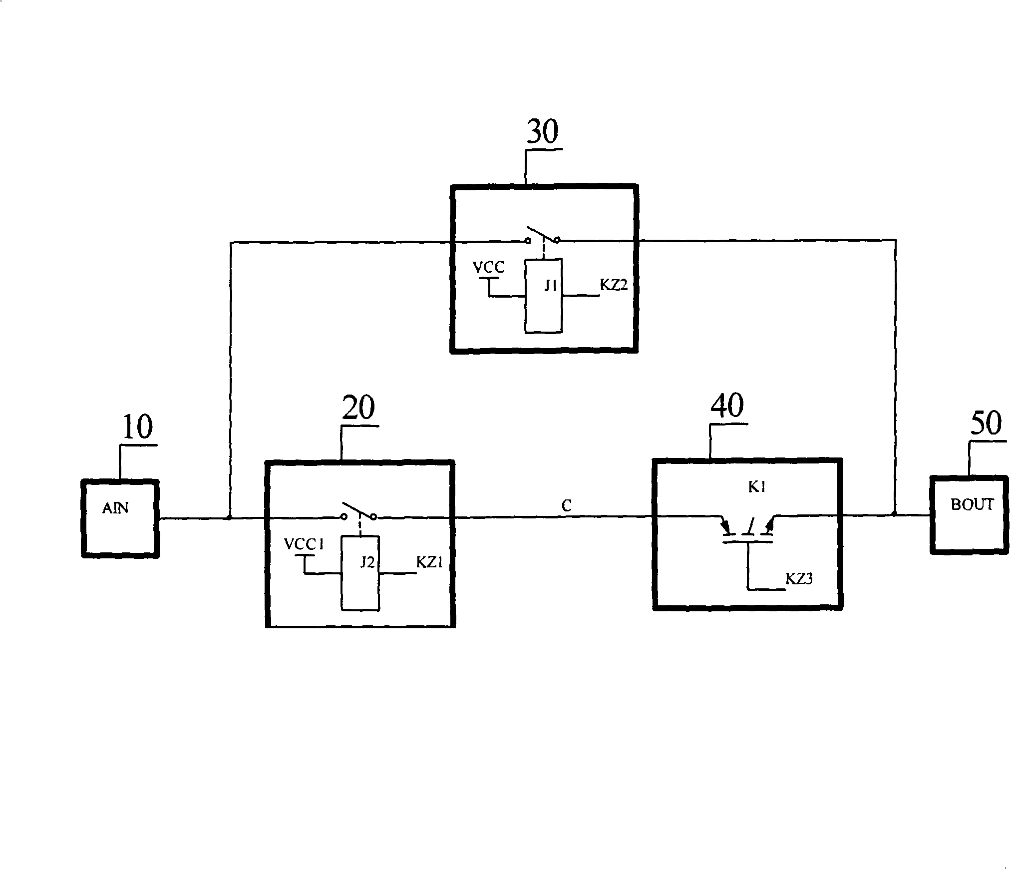 Mechatronic compound relay