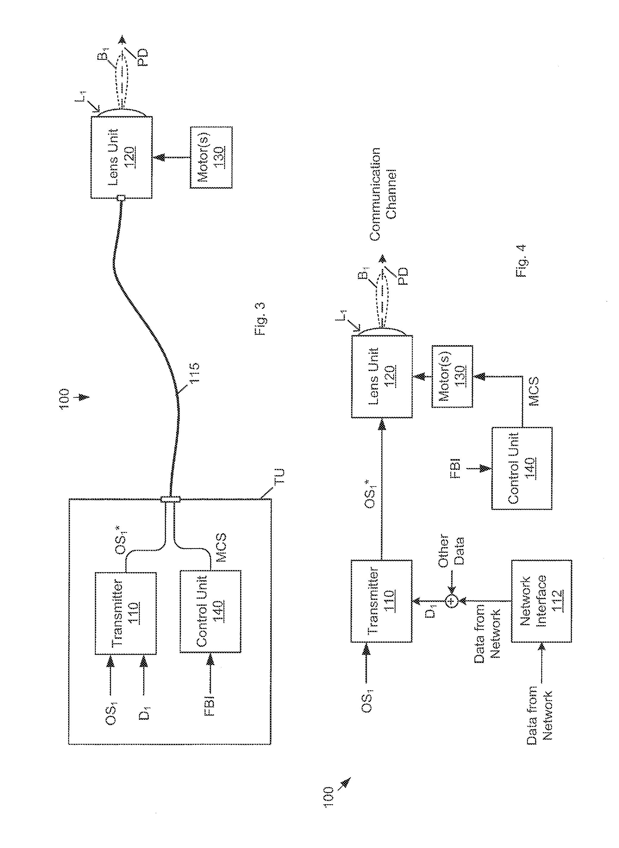 Active Tracking for Free-Space Optical Communication Systems