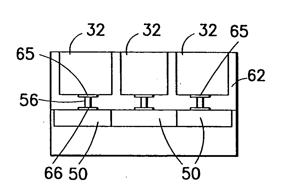 Switching circuitry for reconfigurable arrays of sensor elements