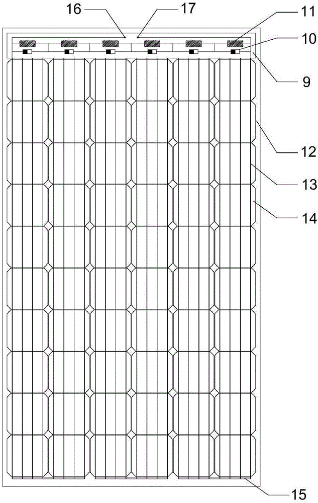 Intelligent dual-glass solar module