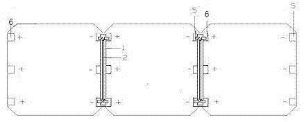 Interdigital back contact solar cell module and manufacturing method thereof