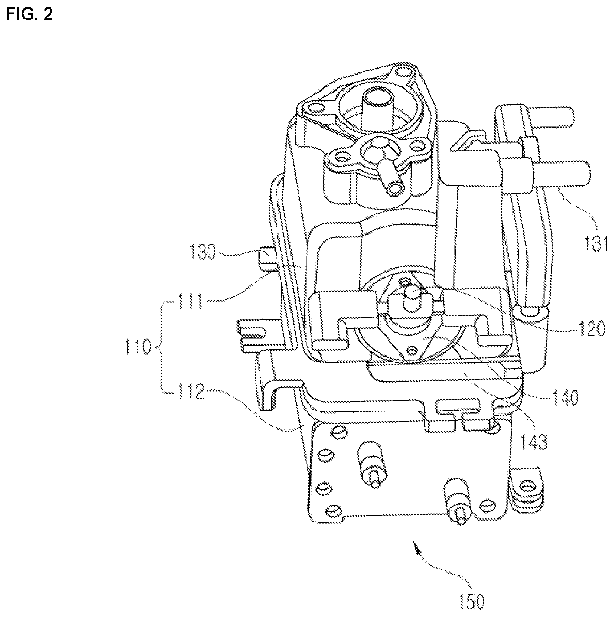 Hot water tank for bidet and bidet device including the same