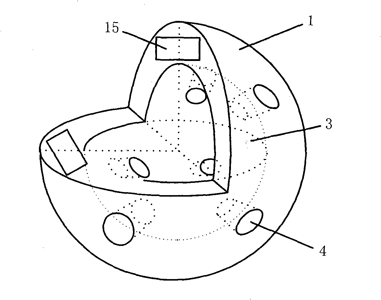 Backpack type emergency survival device