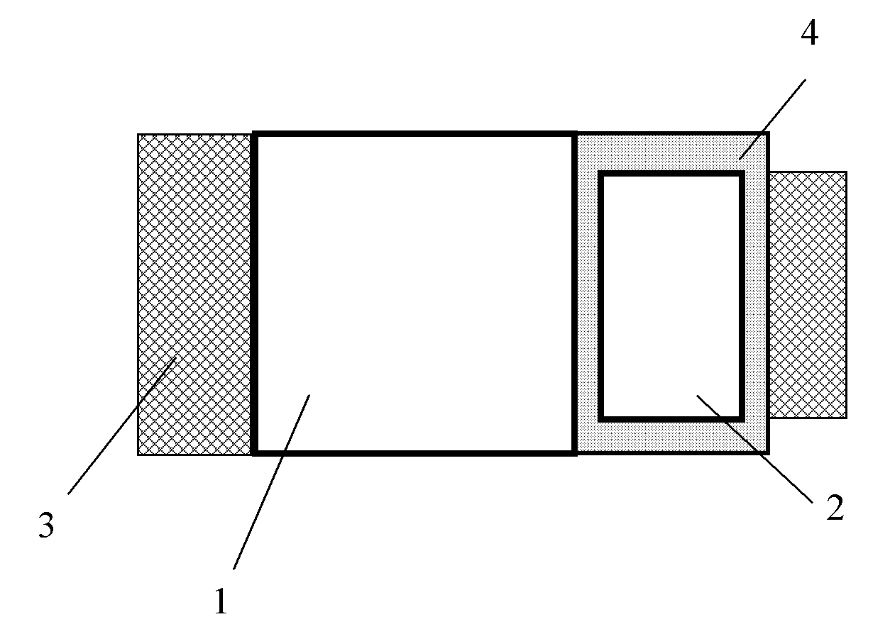 Cement-based intelligent composite material strain sensor with temperature compensation function