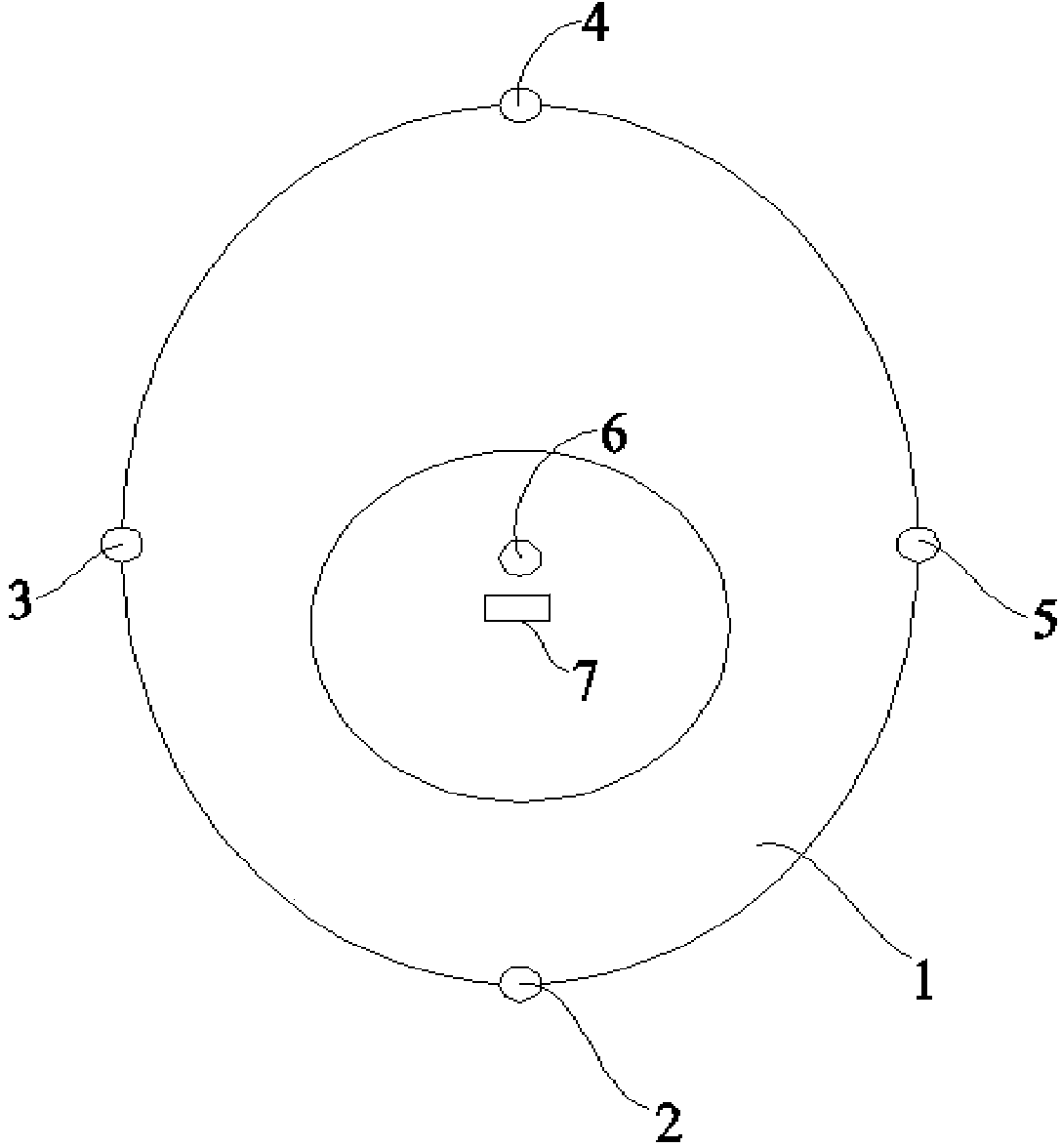 Helmet with electrical field intensity alarming device