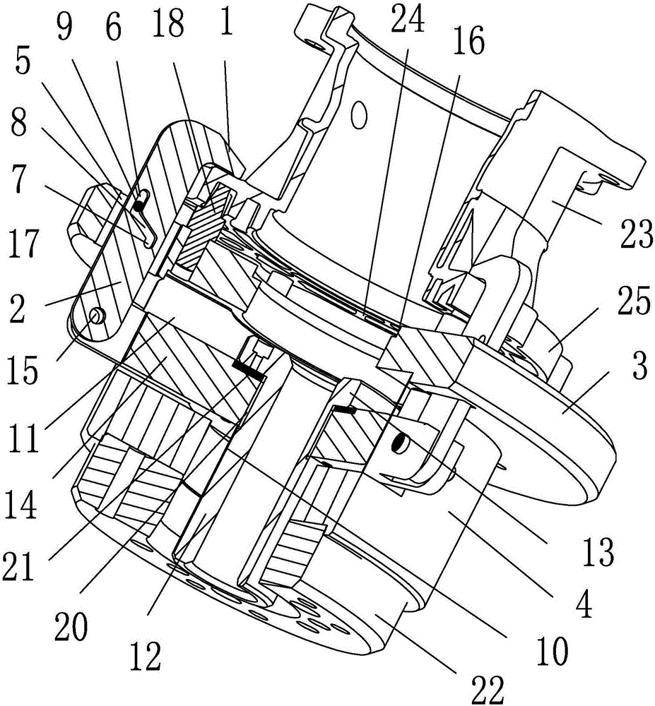 Fuel pump shell machining clamp