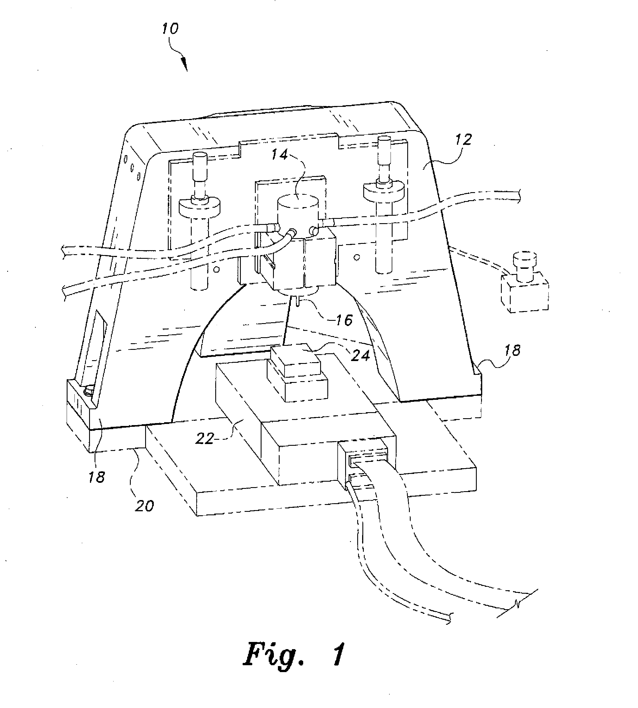 Desktop milling machine with ovate-shaped bridge