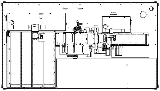 Lithium battery thickness automatic detection machine