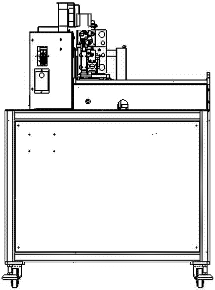 Lithium battery thickness automatic detection machine