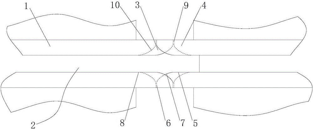 Paper money transferring channel mechanism and cash handling equipment