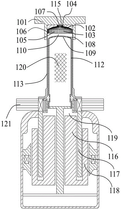 A cold end heat exchanger for a Stirling refrigerator