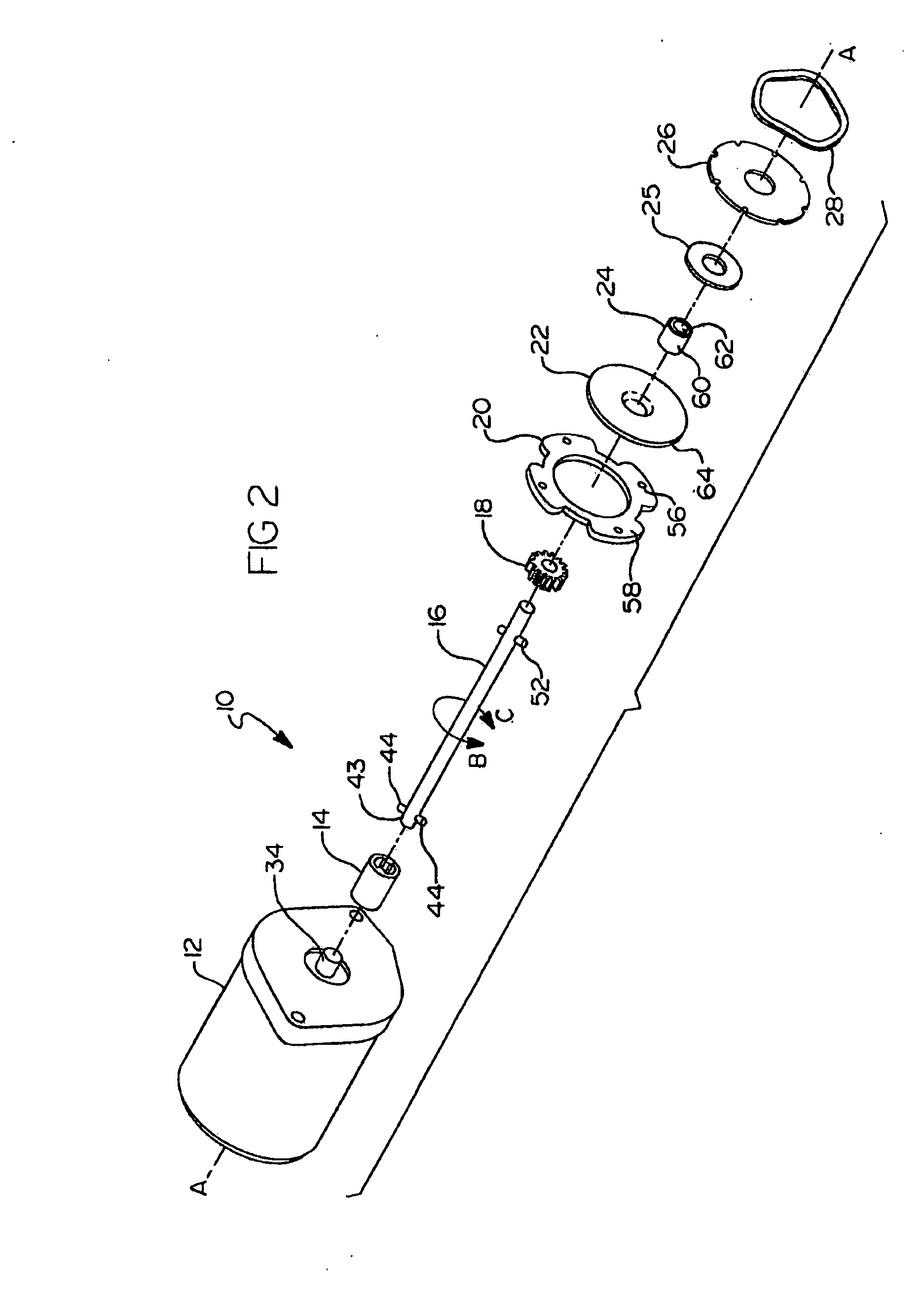 Roller disk brake for a winch