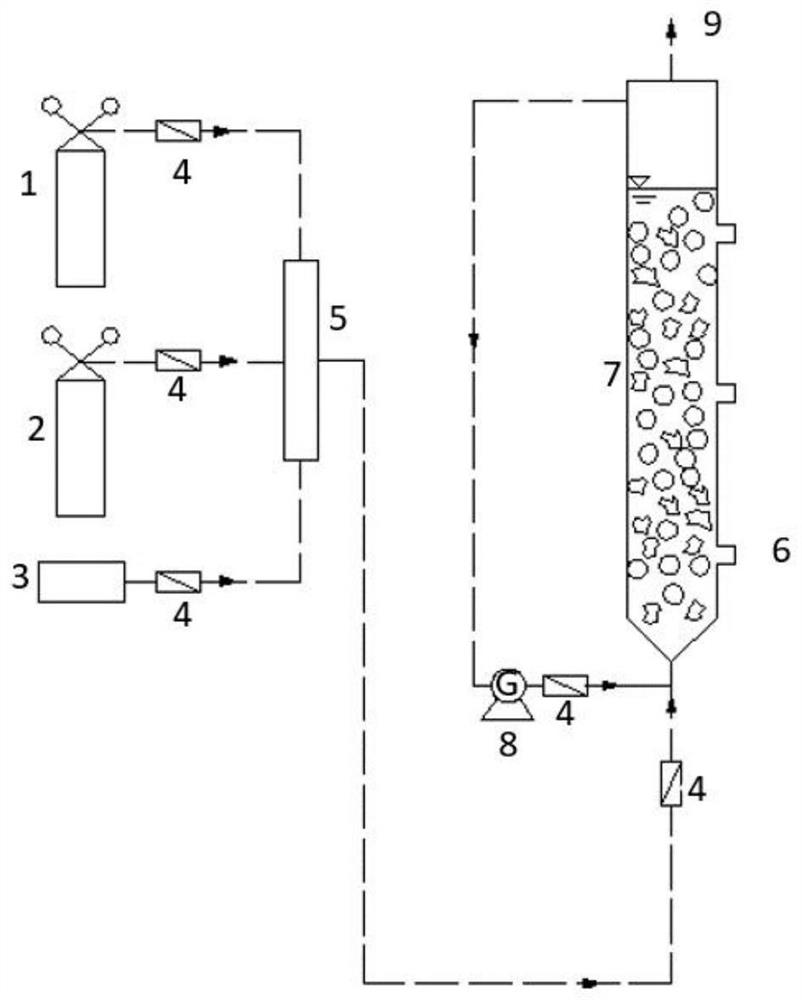 Gas Circulation Biological Bubble Tower Biogas/Natural Gas Biological Desulfurization Method