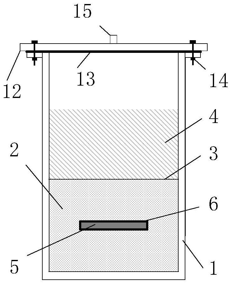 Device and method for testing interface friction performance of clay-based material