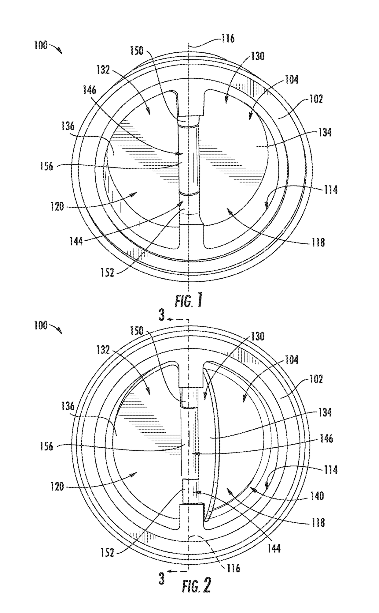 Additively manufactured valve assembly